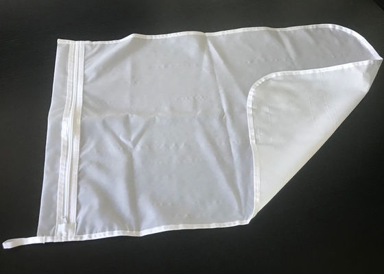 75*55cm Nylon Material 90 Micron Filter Bag For Laundry With Zipper