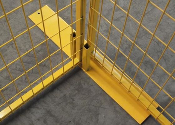 Pvc Anticorrosion SGS покрыл ячеистую сеть обшивает панелями панель Канады временную ограждая