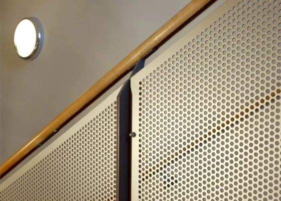 0.5мм до 6мм декоративная пефорированная охрана окружающей среды алюминиевого листа