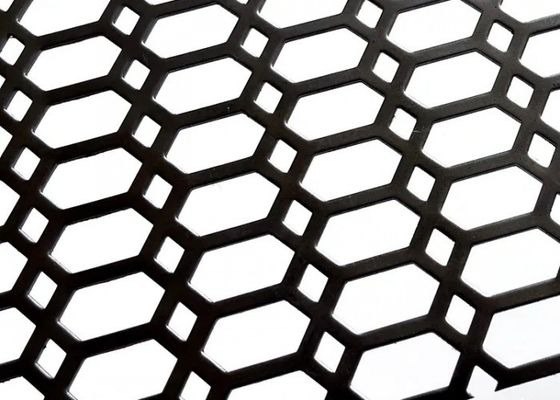 Серебряный бриллиантовый перфорированный сетчатый лист для строительной сетки