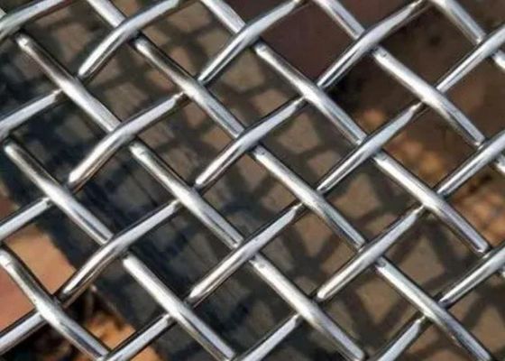 Устойчивость к абразии квадратное отверстие высокоуглеродистая сталь тканевая проволочная сетка экрана