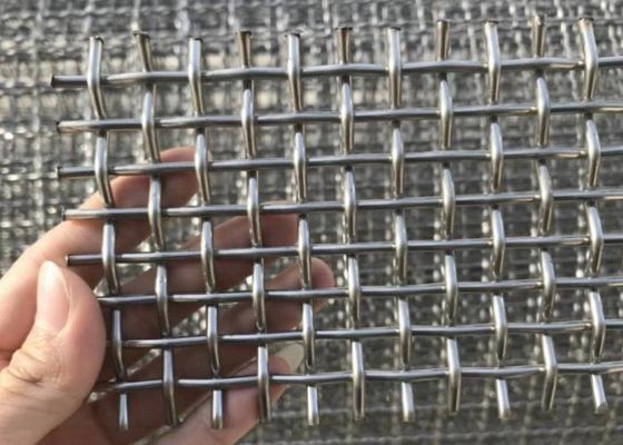 Нержавеющая сталь сетка экрана роллы 0,02-50,8 мм Апертура SS 316 Twill ткань для промышленных применений