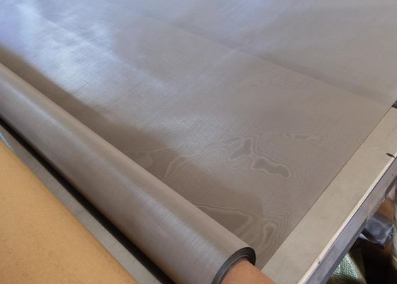 Гибкая сетка из нержавеющей стали в роликах с различными типами тканей для промышленного фильтра