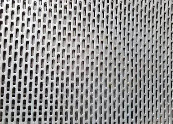 Стандарты ISO 9001 Закальцинированная перфорированная металлическая сетка для декорации
