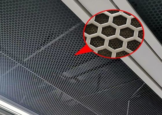 Специально разработанный перфорированный сетчатый лист для уникальных требований проекта