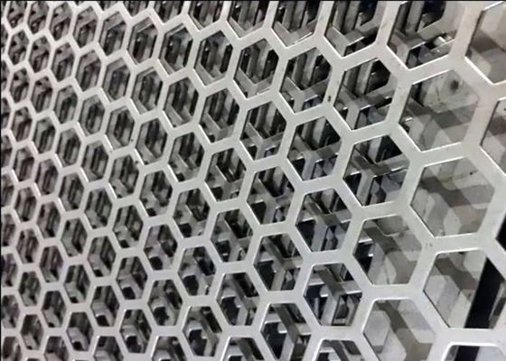 Цветная ПВХ покрытие перфорированный алюминиевый лист для внешней декорации стены