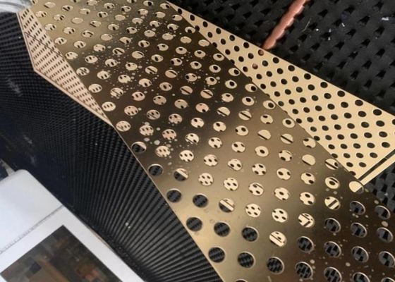 Специализированный перфорированный металлический сетка лист для архитектурной фильтрации