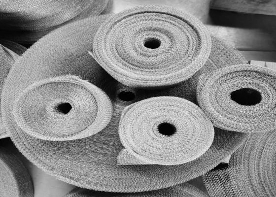 ISO 9001 Нержавеющая сталь трикотажные проволочные сетки для элементов фильтра