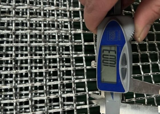 0.03-50.8mm Mesh Size Steel Wire Screen для эффективной фильтрации