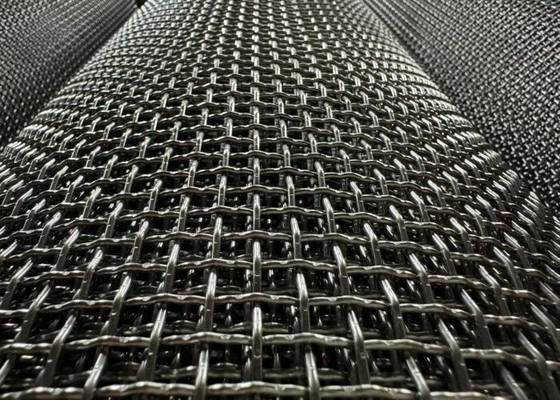 Высокомангановая стальная антиблокировочная вибрирующая сетка экрана для горной промышленности