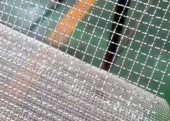 Плоская крышка изогнутой сетки из тканевой проволоки с тяжелой конструкцией и коррозионной стойкостью