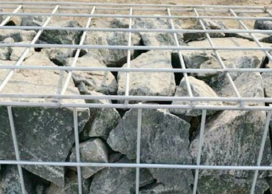 Сваренная сетка Gabion для конструкции почвы твердой