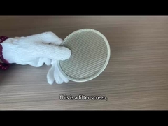 Квадратная фильтрующая сетка с простым тканем для промышленной фильтрации